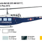Decoración 2 de la maqueta del helicóptero AB-205 / UH-1D en escala 1:48 de Italeri referencia 2845