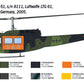 Decoración 6 de la maqueta del helicóptero AB-205 / UH-1D en escala 1:48 de Italeri referencia 2845
