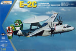 Portada de la maqueta del avión de control y vigilancia Grumman E-2C Hawkeye en escala 1:48 de Kinetic referencia 48066