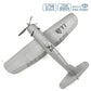 Vista superior de la maqueta del caza norteamericano F4U Corsair en versión inglesa en escala 1:48 de Magic Factory referencia 5004