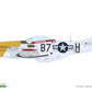Decoración 8 de la maqueta del caza P-51 Mustang en edición especial Mighty Eight 65th Fighter Group en escala 1:48 de Eduard referencia 11196