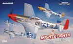 Portada de la caja de la maqueta del caza P-51 Mustang en edición especial Mighty Eight 65th Fighter Group en escala 1:48 de Eduard referencia 11196