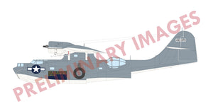 Decoración 1 de la maqueta del hidroavión PBY-5A Catalina en escala 1:48 de Eduard referencia 11198
