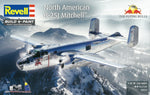 Portada de la caja de la maqueta del avión North American B-25J Mitchell en escala 1:48 de Revell edición set de regalo referencia 05643