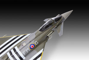 Foto del morro de la maqueta del caza Eurofighter Typhoon FGR.4 en escala 1:48 de Revell referencia 03753