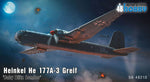 Portada de la caja de la maqueta del bombardero alemán He177 Greif en escala 1:48 de Special Hobby referencia 48212