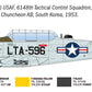 Decoración 1 de la maqueta del caza T-6G Texan en escala 1:48 de Italeri referencia 2652