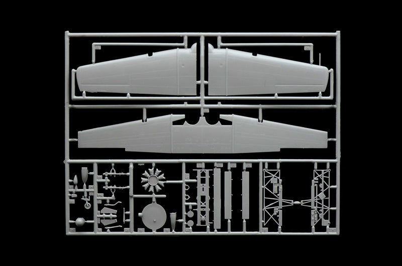 Piezas 1 de la maqueta del caza T-6G Texan en escala 1:48 de Italeri referencia 2652