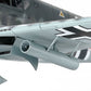 Foto detalle lanzacohetes de la maqueta del caza alemán Messerschmitt BF109 G-6 de producción tardía en escala 1:48 de Tamiya referencia 61128