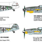 Decoraciones de la maqueta del caza alemán Messerschmitt BF109 G-6 de producción tardía en escala 1:48 de Tamiya referencia 61128