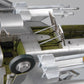 Detalle de los trenes de aterrizaje de la maqueta del caza americano F-100 C Supersabre en escala 1:48 de Trumpeter referencia 02838