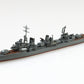 Foto frontal de la maqueta del destructor japonés Shiranui en escala 1:700 de Aoshima referencia 06738