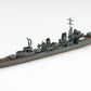 Foto posterior de la maqueta del destructor japonés Shiranui en escala 1:700 de Aoshima referencia 06738