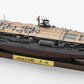 Foto de la maqueta del portaviones japonés Akagi durante la Batalla de Midway en escala 1:700 de Hasegawa referencia 43177