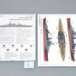 Instrucciones y calcas de la maqueta del crucero británico HMS Hood durante el año 1941 en escala 1:700 de Trumpeter referencia 05740