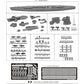 Instrucciones 1 de la maqueta del crucero español Canarias en escala 1:700 de Niko Model referencia 7127