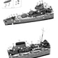 Instrucciones 2 de la maqueta del crucero español Canarias en escala 1:700 de Niko Model referencia 7127