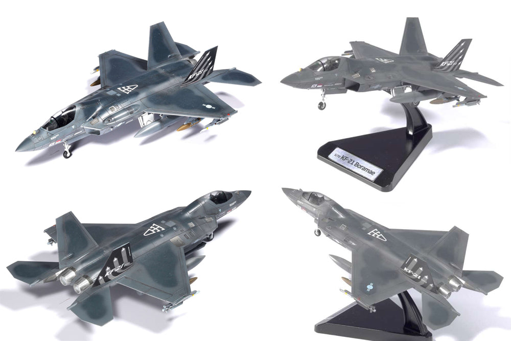 Foto de la maqueta del caza surcoreano KF-21 en escala 1:2 de Academy referencia 12585