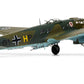 Foto lateral derecha de la maqueta del bombardero alemán He-111 P-2 en escala 1:72 de Airfix referencia A06014