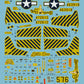 Calcas de la maqueta del caza P-51D en escala 1:72 de Arma Hobby referencia 70073