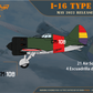 Decoración 5 de la maqueta del caza ruso Polikarpov  I-16 durante la Guerra Civil Española en escala 1:72 de Clear Prop Models referencia 72023
