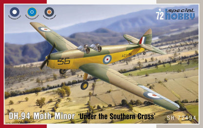 Portada de la caja de la maqueta del avión británico DH.94 en escala 1:72 de Special Hobby referencia 72494