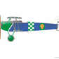 Decoración 2 de la maqueta del caza alemán Fokker D.VII (OAW) edición PorfiPACK en escala 1:72 de Eduard referencia 70131