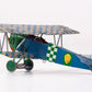 Foto trasera de la maqueta del caza alemán Fokker D.VII (OAW) edición PorfiPACK en escala 1:72 de Eduard referencia 70131