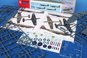 Piezas de la maqueta del bombardero táctico británico Fairey Battle Mk.I en escala 1:72 de Special Hobby referencia 72153