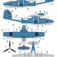 Decoración 3 de la maqueta del hidroavión norteamericano Consolidated PYB-5 Catalina en escala 1:72 de Hobby 2000 referencia 72065