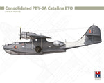 Portada de la maqueta del hidroavión norteamericano Consolidated PYB-5 Catalina en escala 1:72 de Hobby 2000 referencia 72065