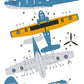 Decoración 3 de la maqueta del hidroavión norteamericano Consolidated PYB-3 Catalina en escala 1:72 de Hobby 2000 referencia 72083