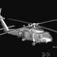 Foto completa de la maqueta del helicóptero norteamericano de rescate HH-60H Rescue Hawk versión final en escala 1:72 de Hobby Boss referencia 87233