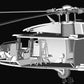 Detalle del interior de la maqueta del helicóptero norteamericano de rescate HH-60H Rescue Hawk versión final en escala 1:72 de Hobby Boss referencia 87233