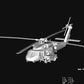 Foto de la maqueta del helicóptero norteamericano de rescate HH-60H Rescue Hawk versión inicial en escala 1:72 de Hobby Boss referencia 87234
