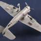 Foto inferior de la maqueta del bombardero Grumman TBF-1C Avenger en escala 1:72 de Hobby Boss referencia 87275