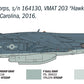 Decoración 2 de la maqueta del caza embarcado AV-8B Harrier II en escala 1:72 de Italeri referencia 0193