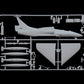 Piezas 1 de la maqueta del caza OA-4M Skyhawk II en versión biplaza de entrenamiento en escala 1:72 de Italeri referencia 90165