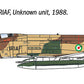 Decoración 7 de la maqueta del avión de reconocimiento RF-4 C/E Phantom II en escala 1:72 de Italeri referencia 1477