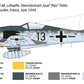 Decoración 3 de la maqueta del caza alemán Fw-190 A7 o A8 edición Ases WW2 en escala 1:72 de Italeri referencia 1490
