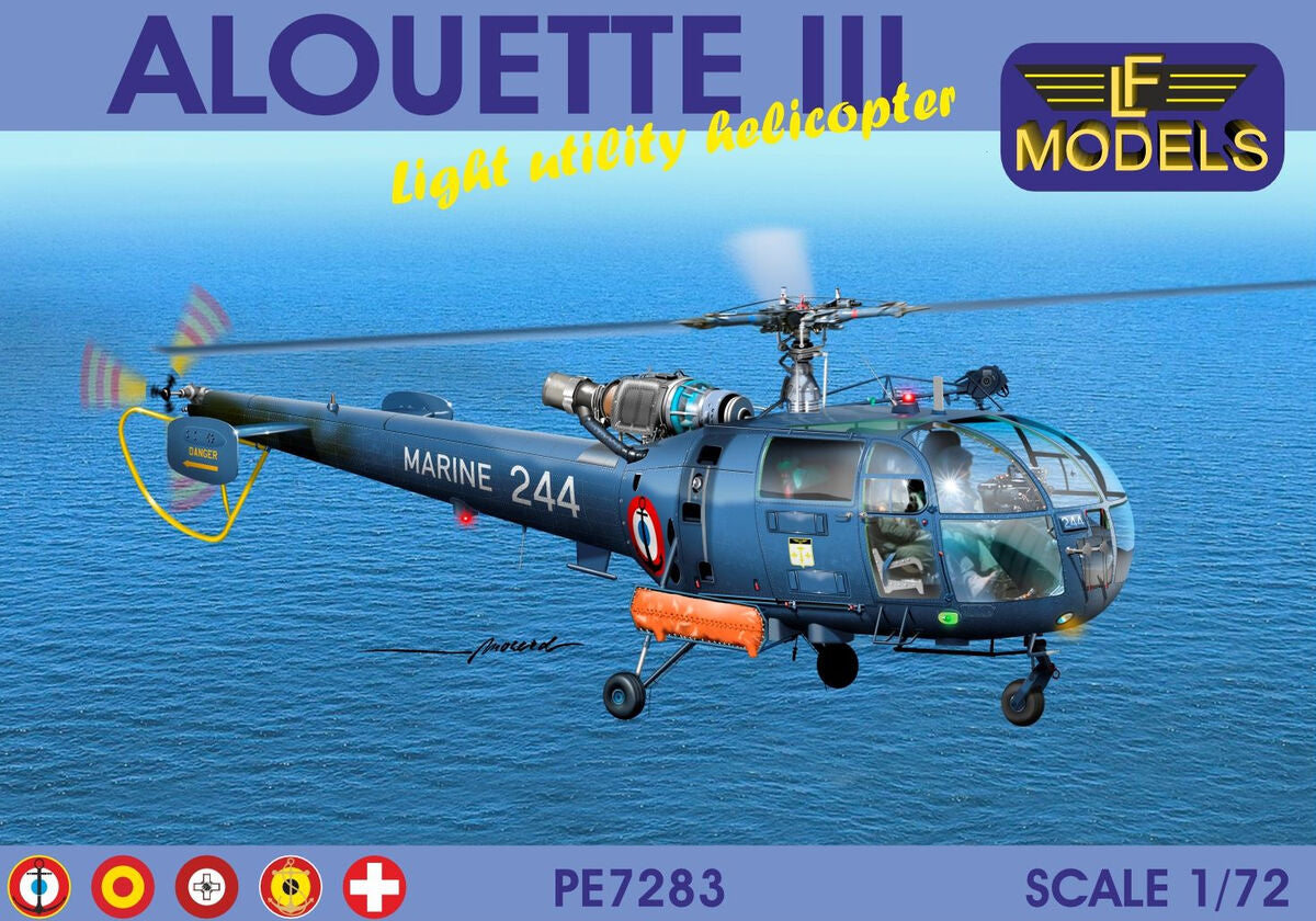 LF Models (1/72) Alouette III - Light utility helicopter (Calcas Españolas)