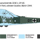 Decoración 1 de la maqueta del avión de transporte alemán Me-323 Giant en escala 1:72 de Italeri referencia 0104