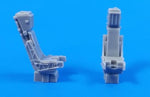Set de mejora con asientos para el caza Mirage F.1 en versión de entranamiento en escala 1:72 de CMK referencia Q72255
