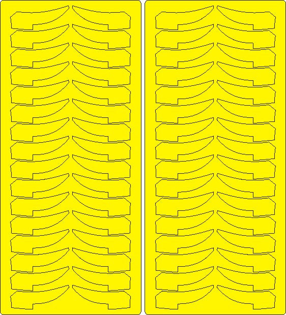Hoja de máscaras para facilitar el proceso de pintado de las hélices del Airbus A400 de Revell en escala 1:72 de New Ware referencia 1422