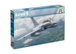 Portada de la caja de la maqueta del caza francés Rafale B en escala 1:72 de Italeri referencia 0092