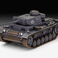 Foto de la maqueta del tanque alemán Panzer III en versión L en escala 1:72 de la serie World of Tanks de Revell referencia 03501