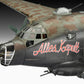 Foto detalle del morro de la maqueta del avión alemán Junkers Ju 290 en escala 1:72 de Revell referencia 03754