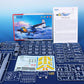 Contenido de la caja de la maqueta del avión de vigilancia costera y salvamento español CASA 212 ASW en escala 1:72 de Special Hobby referencia 72402
