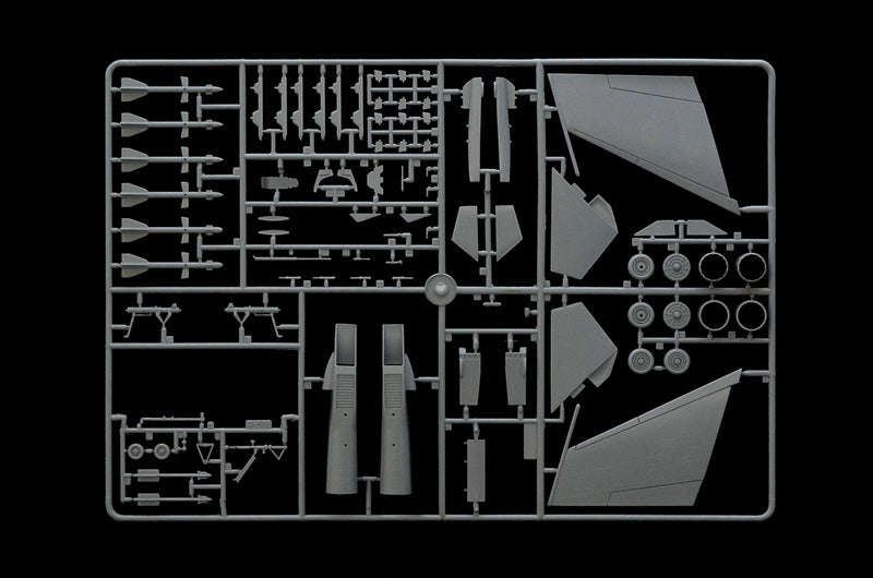 Piezas 2 de la maqueta del caza ruso Su-33 Flanker en escala 1:72 de Italeri referencia 0197