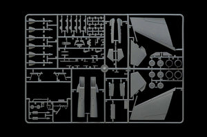 Piezas 2 de la maqueta del caza ruso Su-33 Flanker en escala 1:72 de Italeri referencia 0197